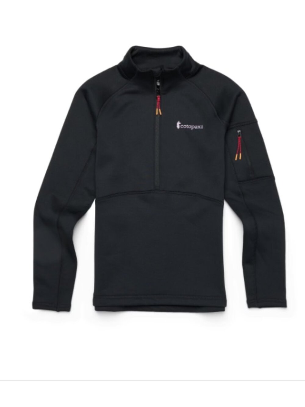 Cotopaxi Women's Large Tempa Fleece 1/2-Zip Pullover Jacket Black NWT Half Zip